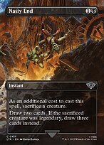 Matte Finish The Lord of the Rings: Tales of Middle-earth Nasty End ( #416 )