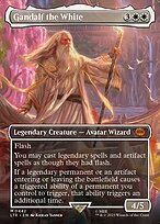 Matte Finish The Lord of the Rings: Tales of Middle-earth Gandalf the White ( #442 )