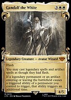 Matte Finish The Lord of the Rings: Tales of Middle-earth Gandalf the White ( #470 )