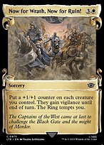 Matte Finish The Lord of the Rings: Tales of Middle-earth Now for Wrath, Now for Ruin! ( #475 )