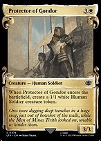 Matte Finish The Lord of the Rings: Tales of Middle-earth Protector of Gondor ( #476 )