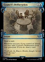 Matte Finish The Lord of the Rings: Tales of Middle-earth Council's Deliberation ( #497 )