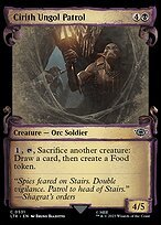 Matte Finish The Lord of the Rings: Tales of Middle-earth Cirith Ungol Patrol ( #531 )