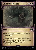 Matte Finish The Lord of the Rings: Tales of Middle-earth Claim the Precious ( #532 )