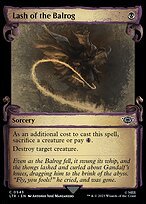 Matte Finish The Lord of the Rings: Tales of Middle-earth Lash of the Balrog ( #543 )