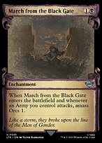 Matte Finish The Lord of the Rings: Tales of Middle-earth March from the Black Gate ( #545 )