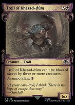 Matte Finish The Lord of the Rings: Tales of Middle-earth Troll of Khazad-dûm ( #562 )