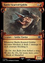 Matte Finish The Lord of the Rings: Tales of Middle-earth Battle-Scarred Goblin ( #566 )