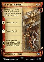 Matte Finish The Lord of the Rings: Tales of Middle-earth Book of Mazarbul ( #567 )
