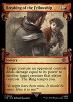 Matte Finish The Lord of the Rings: Tales of Middle-earth Breaking of the Fellowship ( #568 )
