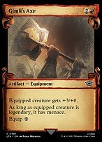 Matte Finish The Lord of the Rings: Tales of Middle-earth Gimli's Axe ( #581 )