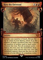 Matte Finish The Lord of the Rings: Tales of Middle-earth Hew the Entwood ( #587 )