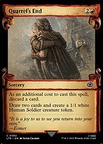 Matte Finish The Lord of the Rings: Tales of Middle-earth Quarrel's End ( #592 )