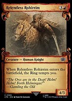 Matte Finish The Lord of the Rings: Tales of Middle-earth Relentless Rohirrim ( #595 )