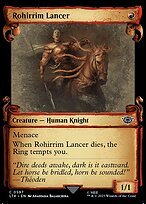 Matte Finish The Lord of the Rings: Tales of Middle-earth Rohirrim Lancer ( #597 )