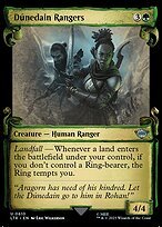 Matte Finish The Lord of the Rings: Tales of Middle-earth Dúnedain Rangers ( #610 )