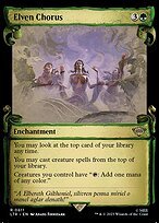 Matte Finish The Lord of the Rings: Tales of Middle-earth Elven Chorus ( #611 )