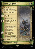 Matte Finish The Lord of the Rings: Tales of Middle-earth Fall of Gil-galad ( #616 )