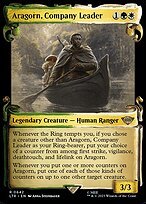 Matte Finish The Lord of the Rings: Tales of Middle-earth Aragorn, Company Leader ( #642 )
