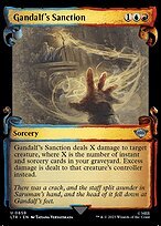 Matte Finish The Lord of the Rings: Tales of Middle-earth Gandalf's Sanction ( #659 )