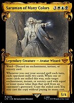 Matte Finish The Lord of the Rings: Tales of Middle-earth Saruman of Many Colors ( #674 )