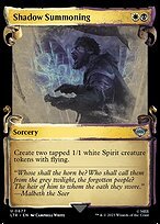 Matte Finish The Lord of the Rings: Tales of Middle-earth Shadow Summoning ( #677 )