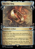 Matte Finish The Lord of the Rings: Tales of Middle-earth The One Ring ( #697 )