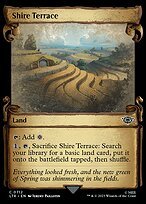 Matte Finish The Lord of the Rings: Tales of Middle-earth Shire Terrace ( #712 )