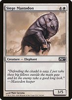 Matte Finish Magic 2010 Siege Mastodon ( #30 )