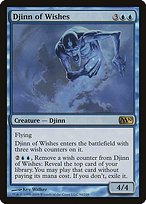 Matte Finish Magic 2010 Djinn of Wishes ( #50 )