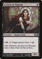 Matte Finish Magic 2010 Acolyte of Xathrid ( #83 )