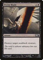 Matte Finish Magic 2010 Doom Blade ( #93 )