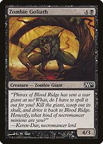 Matte Finish Magic 2010 Zombie Goliath ( #123 )