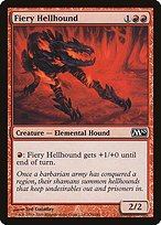 Matte Finish Magic 2010 Fiery Hellhound ( #135 )