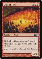 Matte Finish Magic 2010 Wall of Fire ( #162 )