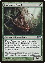 Matte Finish Magic 2010 Awakener Druid ( #167 )
