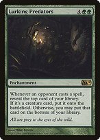 Matte Finish Magic 2010 Lurking Predators ( #190 )
