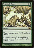 Matte Finish Magic 2010 Might of Oaks ( #192 )