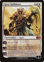 Glossy Finish Magic 2011 Ajani Goldmane ( #1 )
