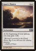 Glossy Finish Magic 2011 Ajani's Mantra ( #2 )