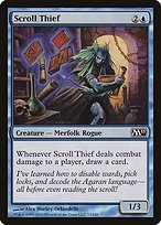Glossy Finish Magic 2011 Scroll Thief ( #72 )