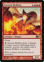 Glossy Finish Magic 2011 Ancient Hellkite ( #122 )
