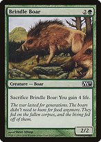 Glossy Finish Magic 2011 Brindle Boar ( #166 )