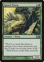 Glossy Finish Magic 2011 Spined Wurm ( #197 )