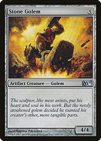 Glossy Finish Magic 2011 Stone Golem ( #215 )