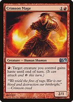 Glossy Finish Magic 2012 Crimson Mage ( #129 )