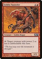 Glossy Finish Magic 2012 Goblin Tunneler ( #142 )