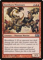 Glossy Finish Magic 2012 Gorehorn Minotaurs ( #144 )