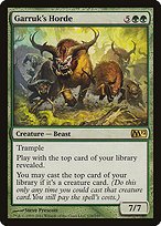 Glossy Finish Magic 2012 Garruk's Horde ( #176 )