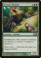 Glossy Finish Magic 2012 Greater Basilisk ( #179 )